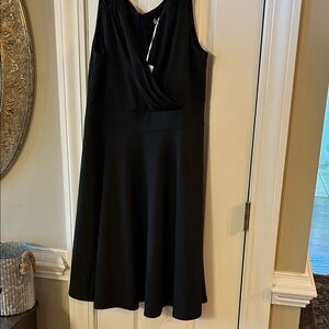 Grace Karin Classic Black Midi Dress